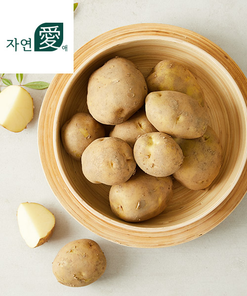 [자연애] 괴산 GAP 햇감자 두백 3kg(박스)